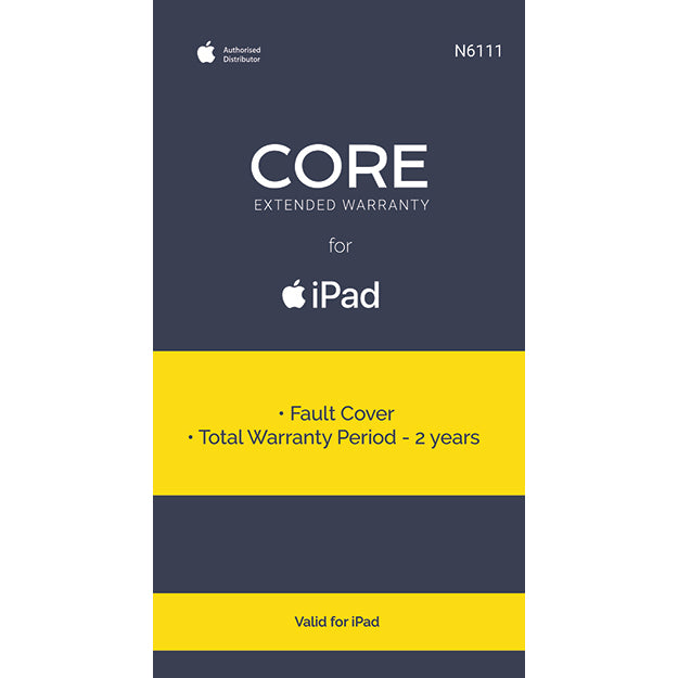 Core iCare Extended Warranty For iPad (1 Year Extended)