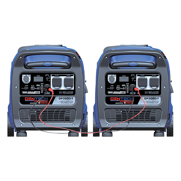 Gentech 3000 Watt Digital Pure Sine Wave Petrol Inverter Generator (Powered By Yamaha) - Blue
