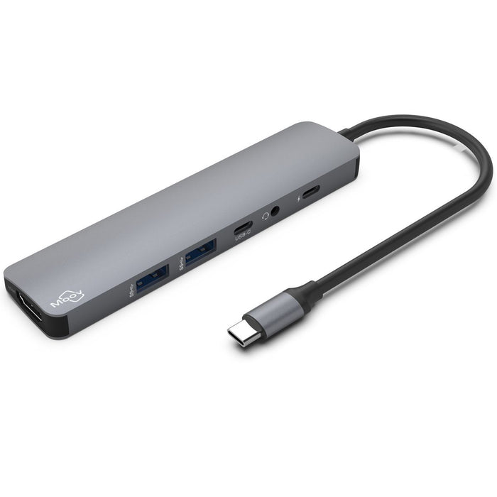 Moov 6-in-1 USB-C Multiport Hub Adapter - Space Grey