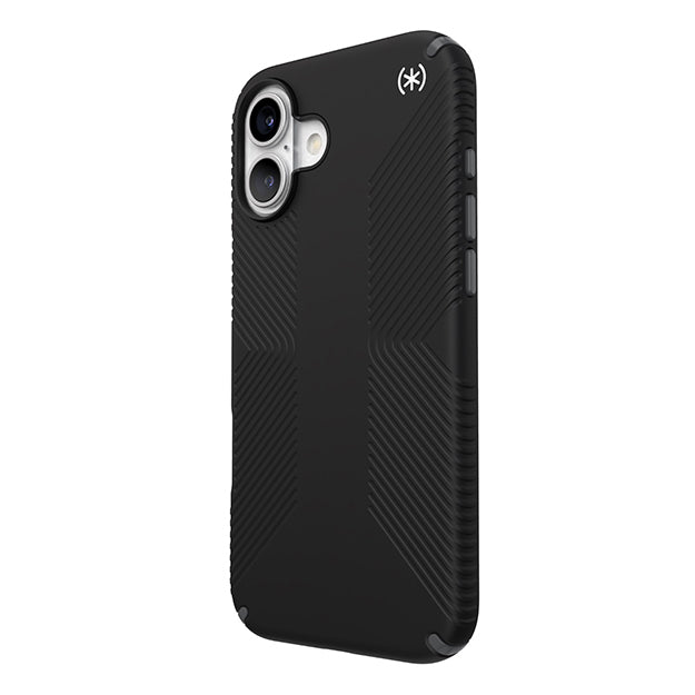 Speck Presidio2 Grip Case For iPhone 16 Plus – Black & Slate Grey