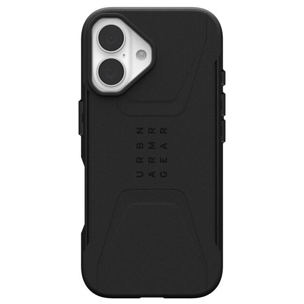 UAG Civilian MagSafe Case For iPhone 16 – Black