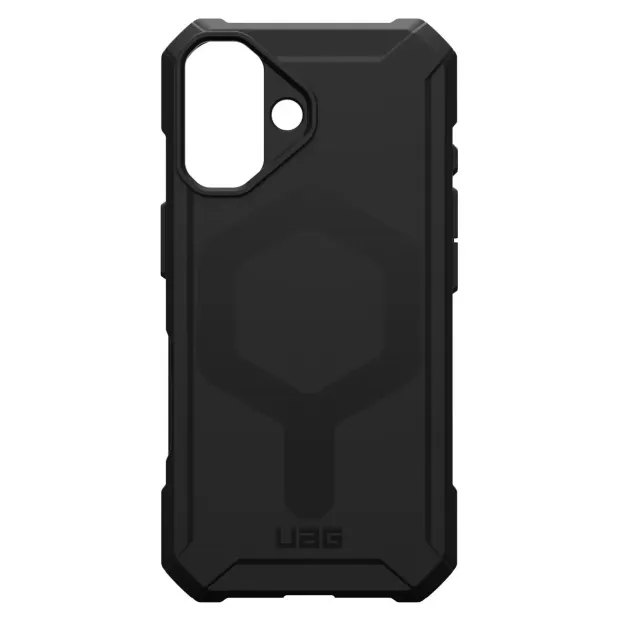 UAG Essential Armor MagSafe Case For iPhone 16 – Black