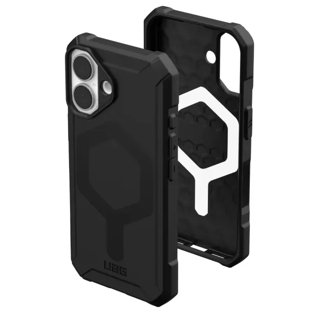 UAG Essential Armor MagSafe Case For iPhone 16 – Black