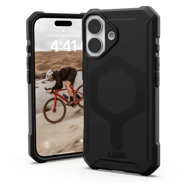 UAG Essential Armor MagSafe Case For iPhone 16 – Black