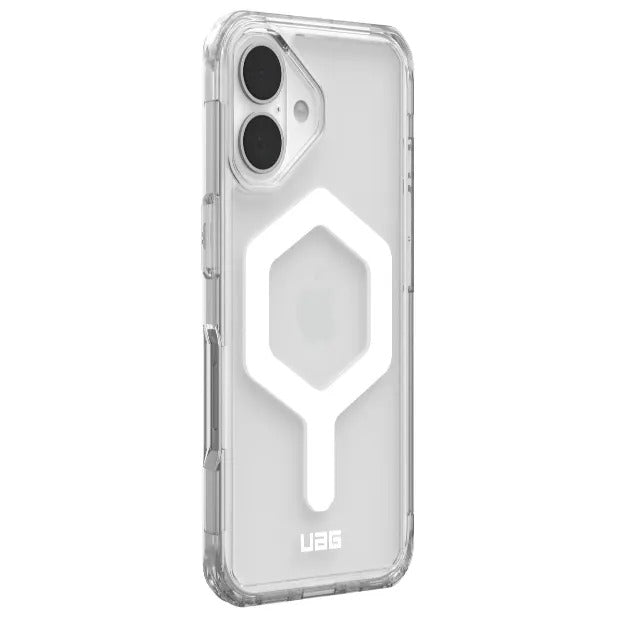 UAG Plyo MagSafe Case For iPhone 16 – Ice & White