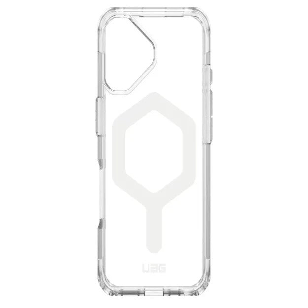 UAG Plyo MagSafe Case For iPhone 16 – Ice & White