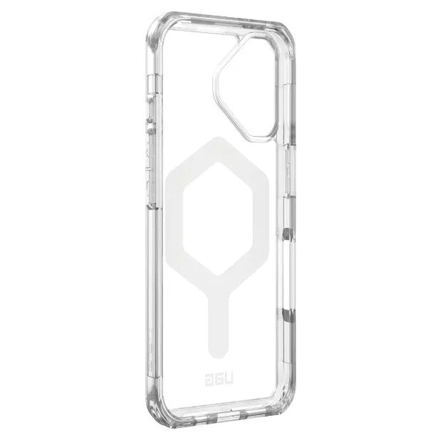 UAG Plyo MagSafe Case For iPhone 16 – Ice & White