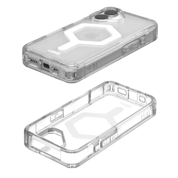 UAG Plyo MagSafe Case For iPhone 16 – Ice & White