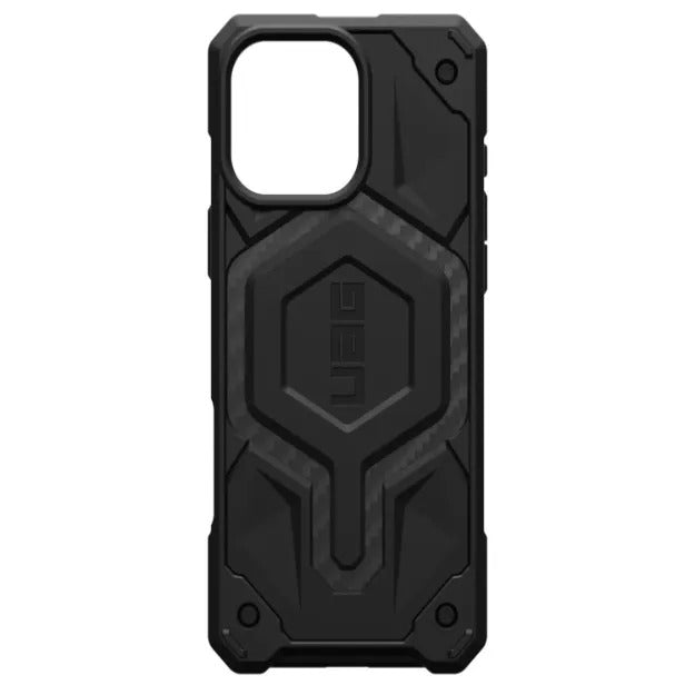 UAG Monarch Case For iPhone 16 Pro Max – Carbon Fibre