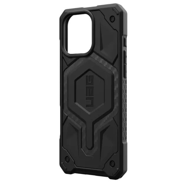 UAG Monarch Case For iPhone 16 Pro Max – Carbon Fibre