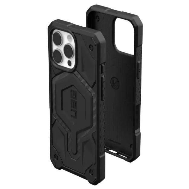 UAG Monarch Case For iPhone 16 Pro Max – Carbon Fibre