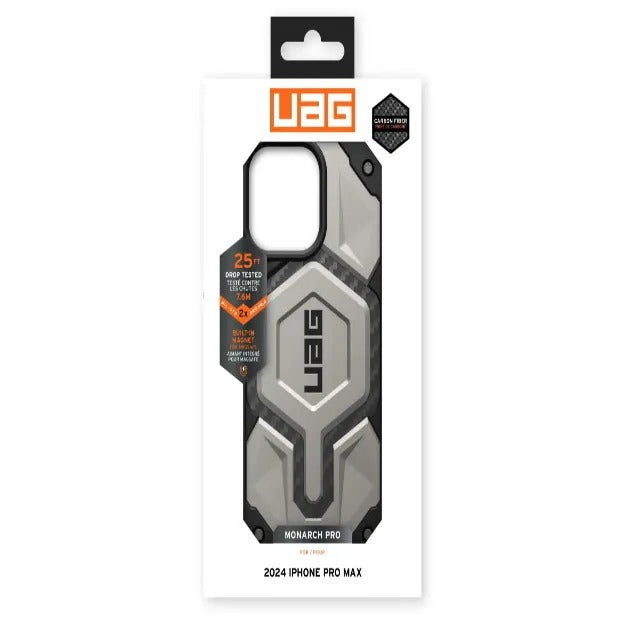 UAG Monarch Pro MagSafe Case For iPhone 16 Pro Max – Titanium