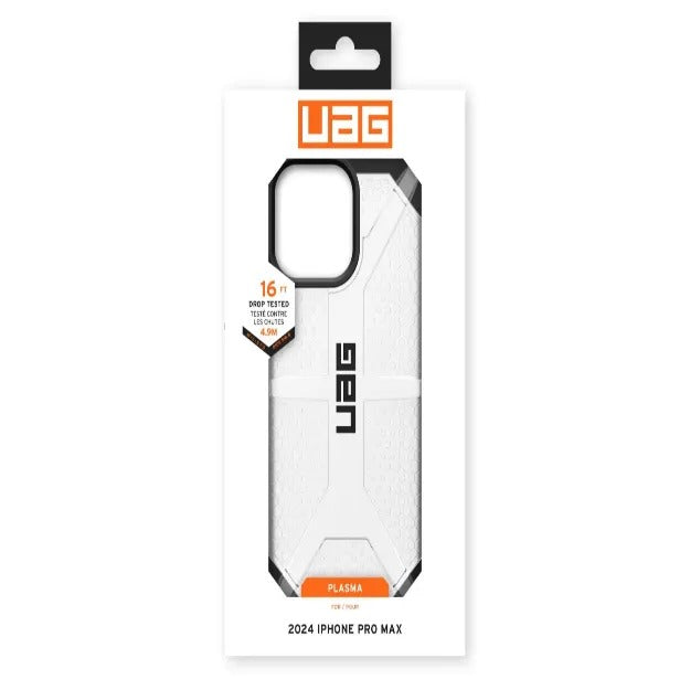 UAG Plasma Case For iPhone 16 Pro Max – Ice