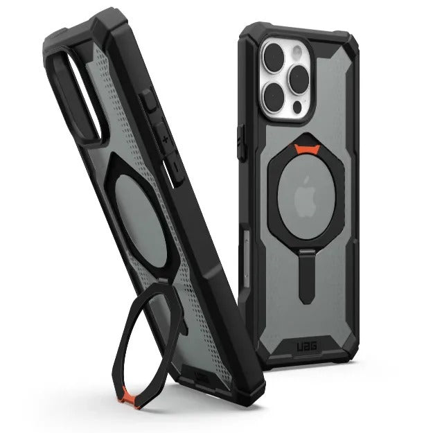 UAG Plasma XTE MagSafe Case For iPhone 16 Pro Max – Black & Orange