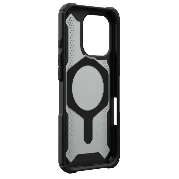 UAG Plasma XTE MagSafe Case For iPhone 16 Pro – Black & Orange