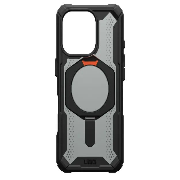 UAG Plasma XTE MagSafe Case For iPhone 16 Pro – Black & Orange