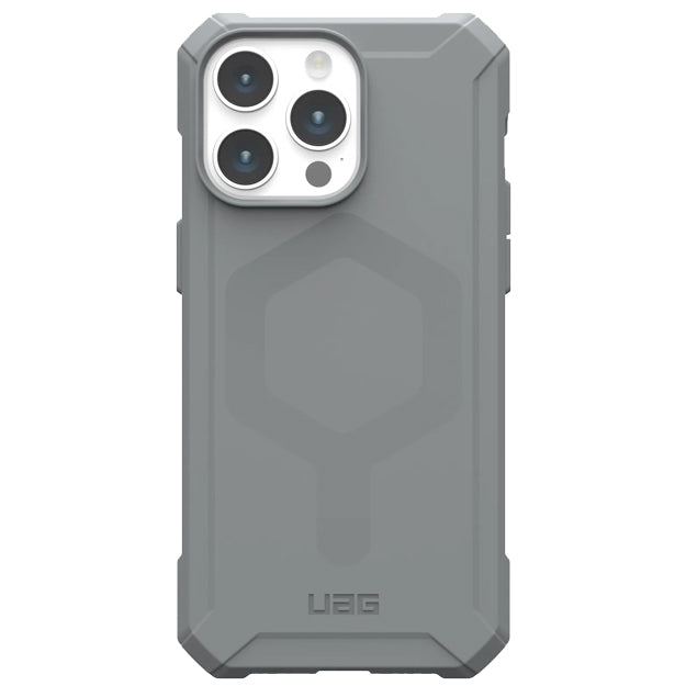 UAG iPhone 15 PRO MAX Essential Armor Case With MagSafe - Silver