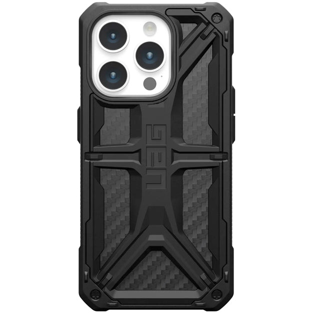 UAG iPhone 15 PRO MAX Monarch Case - Carbon Fibre
