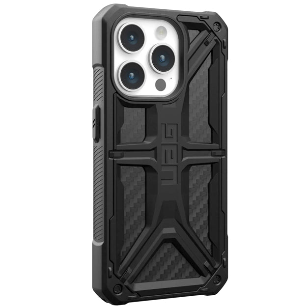 UAG iPhone 15 PRO MAX Monarch Case - Carbon Fibre
