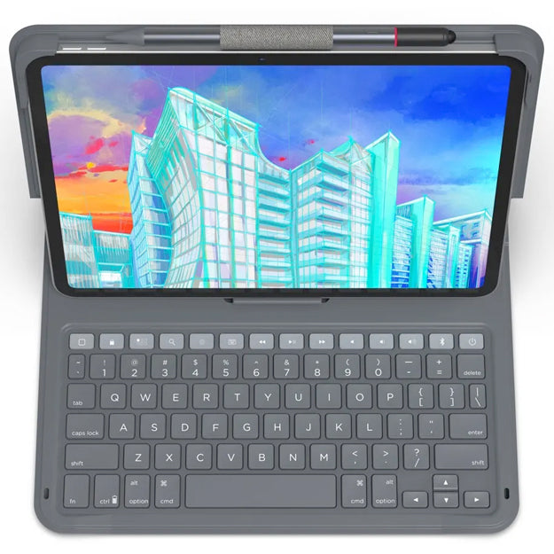 Zagg Messenger Folio 2 Tablet Keyboard & Case For iPad 10.9" (10th Gen) - Black