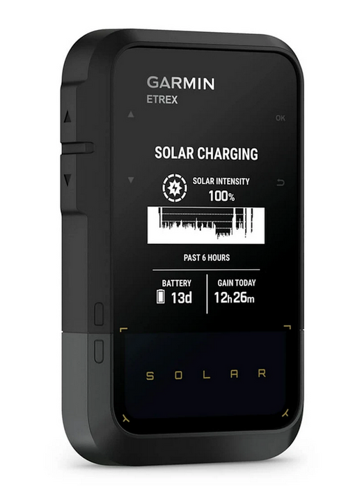 Garmin eTrex Solar Powered GPS Handheld Navigator - Black