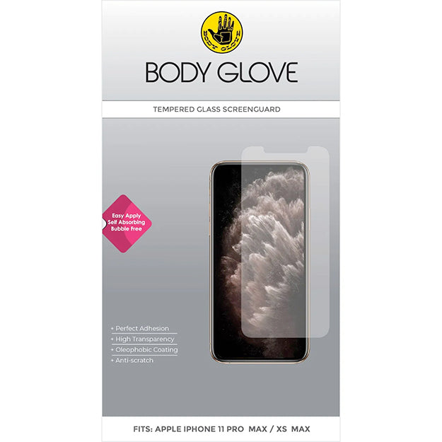 Body Glove Tempered Glass Screen Protector For iPhone 11 Pro Max & XS Max - Clear