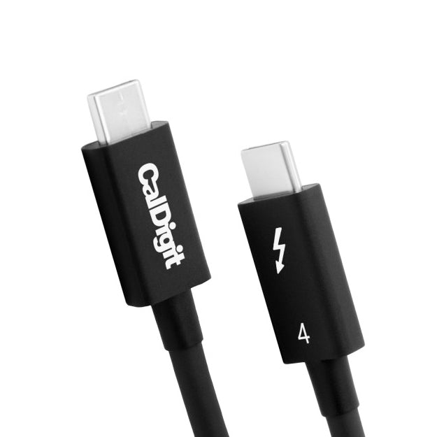 CalDigit Thunderbolt 4/USB 4 Cable Passive 0.8m - Black
