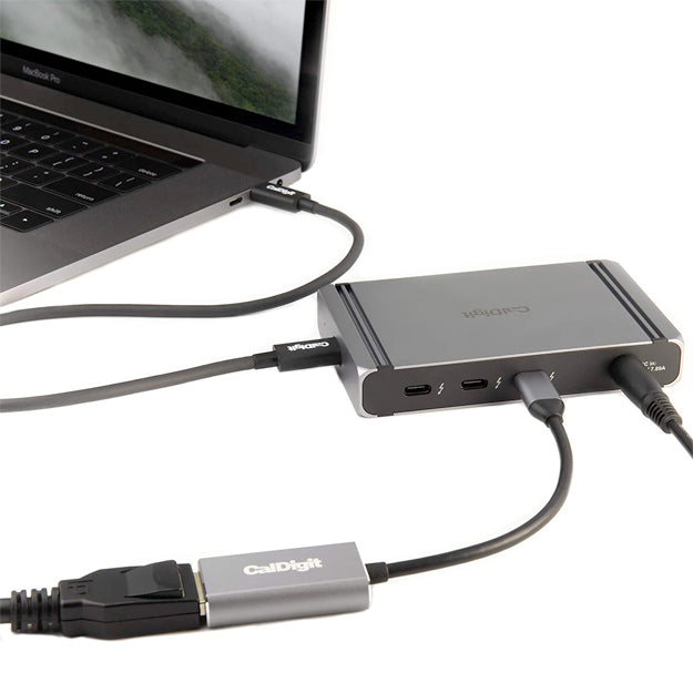 CalDigit USB-C to DisplayPort 1.4 8K HDR Adapter - Black