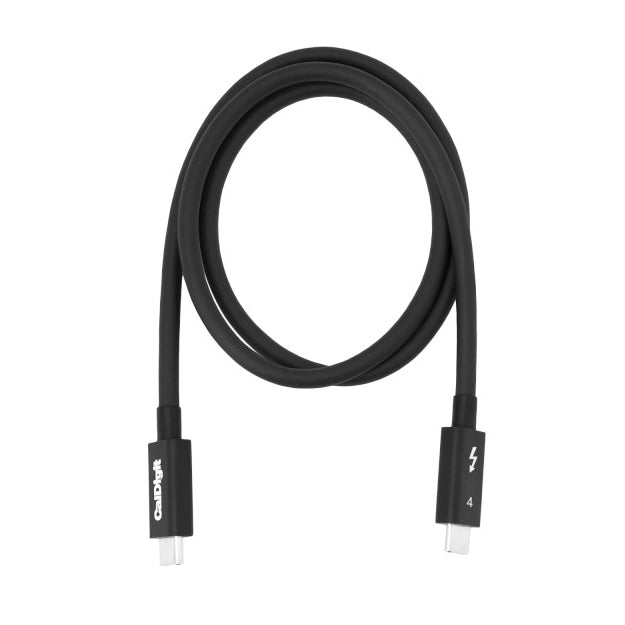 CalDigit Thunderbolt 4/USB 4 Cable Passive 0.8m - Black