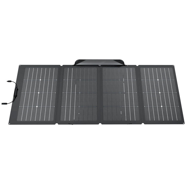 EcoFlow 220W Bifacial Portable Solar Panel - Black