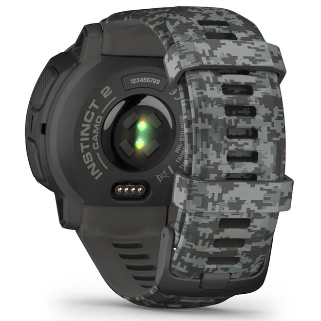 Garmin Instinct 2 Rugged GPS Watch Camo Edition - Graphite Camo