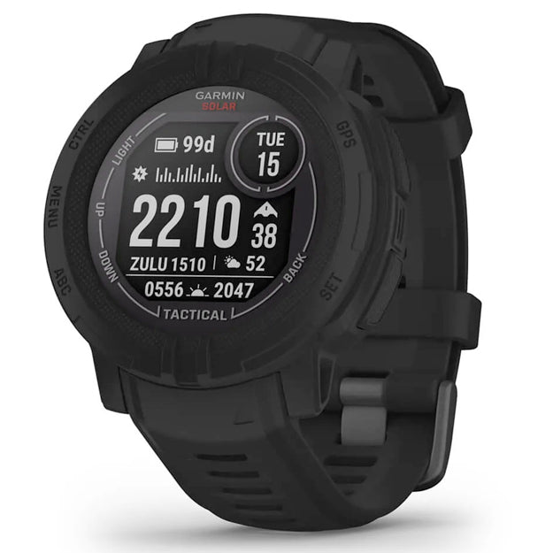 Garmin Instinct 2 Solar Rugged GPS Watch Tactical Edition