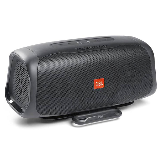 JBL BassPro Go In-vehicle Powered Subwoofer & Full-Range Portable Bluetooth Speaker - Black