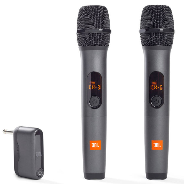JBL Wireless Microphones For JBL PartyBox Speakers - Black