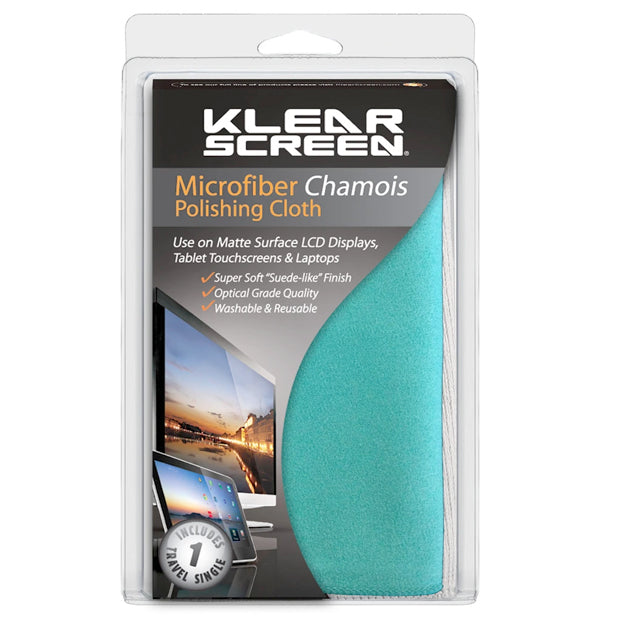 Meridrew iKlear Klear Screen Microfiber Chamois Cloth - Blue