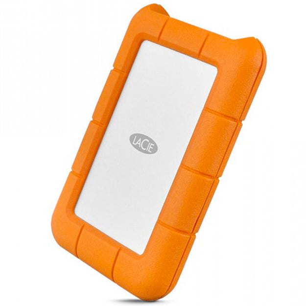 LaCie Rugged Mini USB 3.0 Portable Hard Drive - Orange