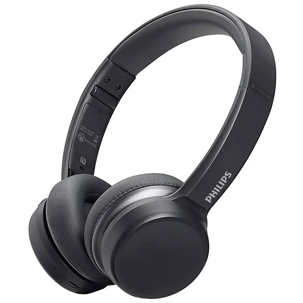 Philips On-Ear Wireless Headphones With Mic TAH5255BK - Black