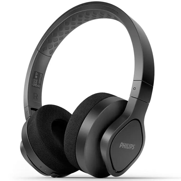 Philips Over-Ear Wireless Bluetooth Sports Headphones TAA4216BK/00 - Black