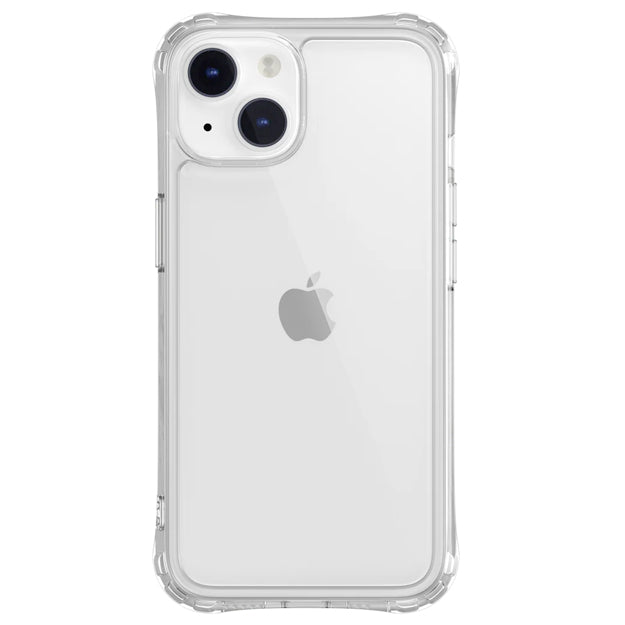 SwitchEasy ATOMS Contoured Clear Bumper Case For iPhone 14 Series - Clear